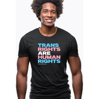 Circus of Books - Trans Rights Are Human Rights T-Shirt - Black