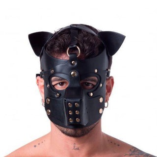 665 - Bondage Pup Hood - All Black - Circus of Books