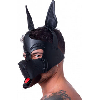 665 - Playful Pup Hood All Black - Circus of Books