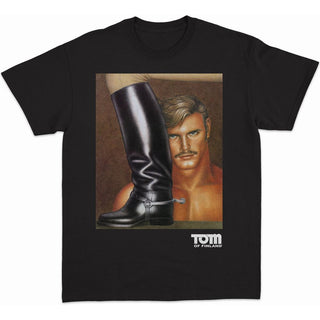 Peachy Kings - Tom of Finland "BOOT BOY" T-shirt - Black