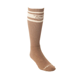 Nasty Pig - Hook'd Up Sport Sock - Coconut/Almond - OSFA