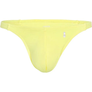 JJ Malibu - Cheeky Classic G-String Thong - Lemon Yellow
