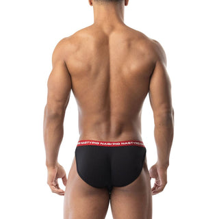 Nasty Pig - Lift Club Sport Brief - Black/Red