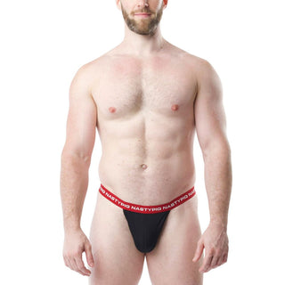 Nasty Pig - Lift Club Thong - Black/Red