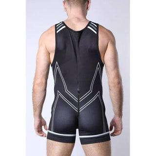 CellBlock 13 - Pup Tron Singlet - Grey