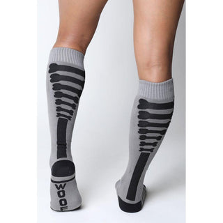 CellBlock 13 - Kennel Club Bones Knee High Sock - Grey