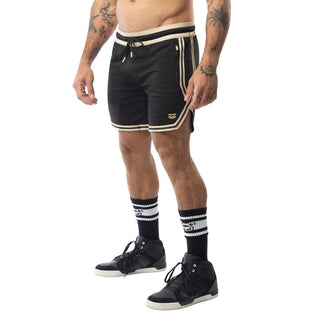 Nasty Pig - Warm Up Rugby Short - Black/ Champagne