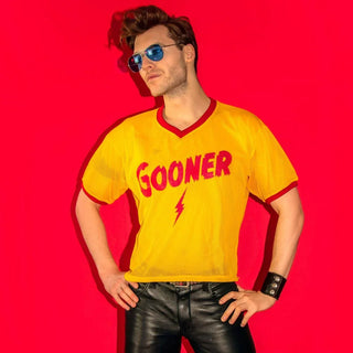 Peachy Kings / Kweer Cards - "GOONER" Mesh Football Jersey