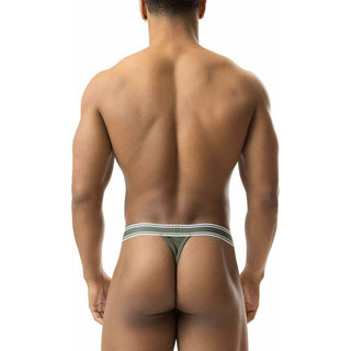 Nasty Pig - Core Thong - Army Green/White - Circus of Books