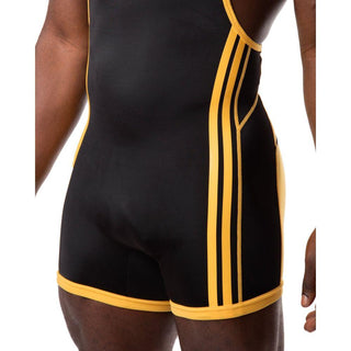 Nasty Pig - Induction Singlet - Black/Electric Yellow - Circus of Books