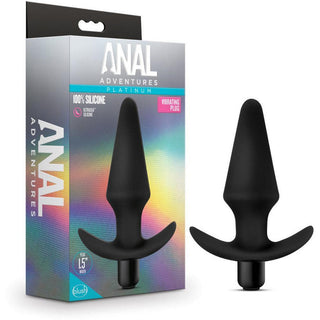 Anal Adventures Platinum Silicone Vibrating Plug - Circus of Books