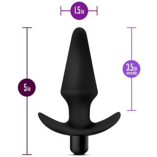 Anal Adventures Platinum Silicone Vibrating Plug - Circus of Books