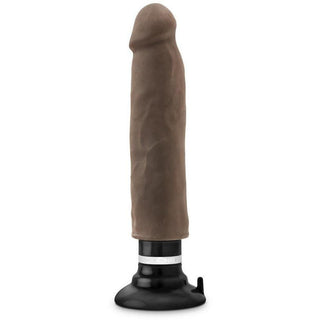 Au Naturel - Sensa Feel Magnum Vibrating Dildo 11" - Chocolate - Circus of Books