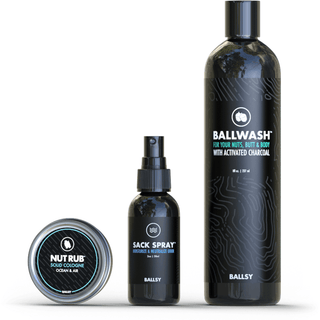 Ballsy The Sack Pack - Rub Scent - Smoke & Suede - Circus of Books