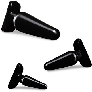 Blush - Anal Adventures - Basic Plug Kit - Black - Circus of Books