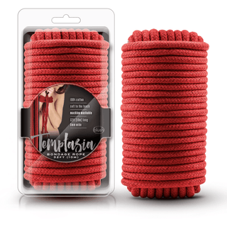 Blush Temptasia - Bondage Rope 32ft - Red - Circus of Books