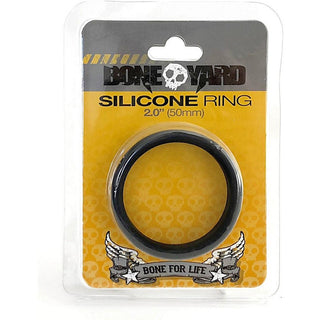 Boneyard Silicone Ring 50mm Black - Circus of Books