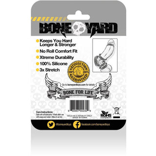 Boneyard Silicone Ring 50mm Black - Circus of Books