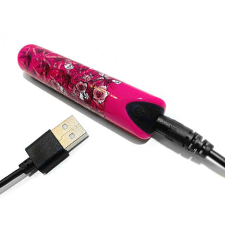 Buzzed Higher Power Rechargeable Bullet, Blazing Beauty w/storage bag - Circus of Books
