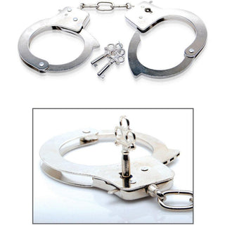 Fetish Fantasy Metal Handcuffs - Silver - Circus of Books