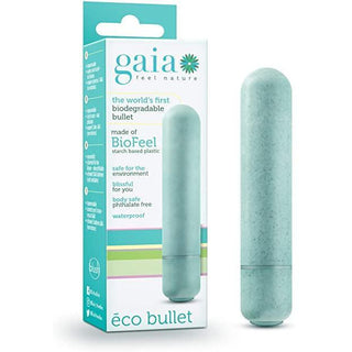 Gaia Eco Bullet Biodegradable Aqua 3.5 Inch - Circus of Books