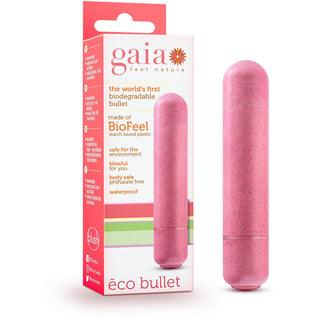 Gaia Eco Bullet Biodegradable Coral 3.5 Inch - Circus of Books