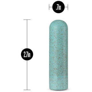 Gaia - Eco Rechargeable Bullet - Aqua - Circus of Books