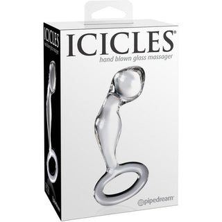 Icicles No 46 Prostate Plug 3.5" - Clear - Circus of Books
