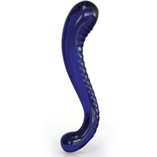 Icicles No 70 Textured Glass Probe 6.5" - Blue - Circus of Books