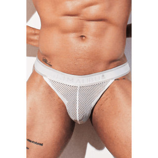 JJ Malibu - Firecracker Fishnet Bikini Briefs - Circus of Books