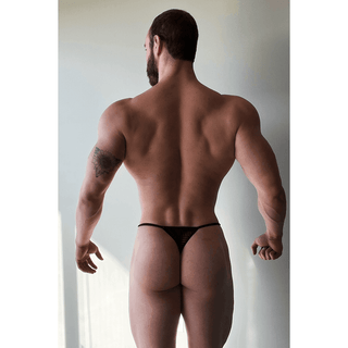 JJ Malibu - See Through You Mesh G-String - Black - Circus of Books