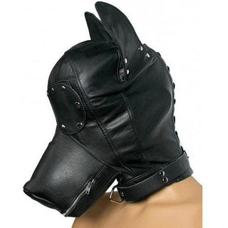 Leather Pup Mask / Hood - Circus of Books