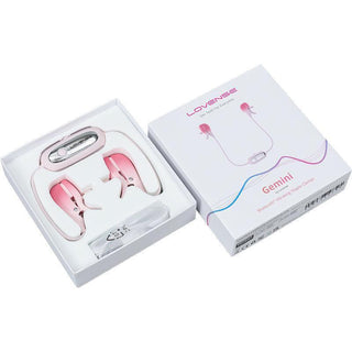 Lovense - Gemini Vibrating Nipple Clamps - Circus of Books