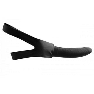 Master Series - Face Fuk Strapon Mouth Gag 6" Black - Circus of Books