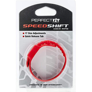 Perfect Fit Speed Shift Ring - Red - Circus of Books
