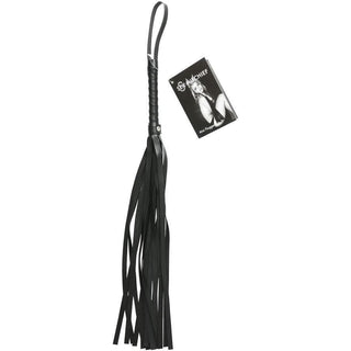 Sex & Mischief - Mini Faux Leather Flogger - Black - Circus of Books