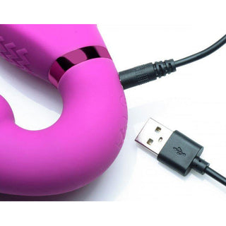 Strap U - Inflatable Vibrating Strapon Dildo w/ Remote - Pink - Circus of Books