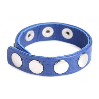 Strict Leather Speed Snap Cock Ring - Blue - Circus of Books