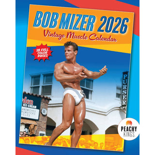 Peachy Kings / Kweer Cards - Bob Mizer Physique Pictorial  2026 Calendar