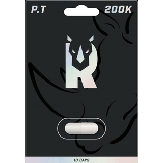 200K RHINO P.T PURE TITANIUM 200K PILL - Circus of Books
