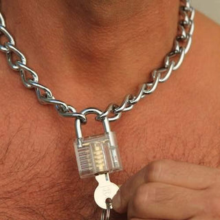 Slave Chain with Transparent Lock - Clear