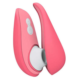 Womanizer Liberty 2 Rechargeable Silicone Clitoral Stimulator - Vibrant Rose