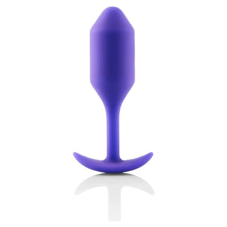 B-Vibe Snug Plug 1 Silicone Weighted Butt Plug - Fucshia
