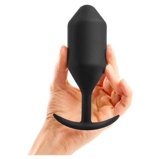 B-Vibe Snug Plug 3 Silicone Weighted Anal Plug - Teal