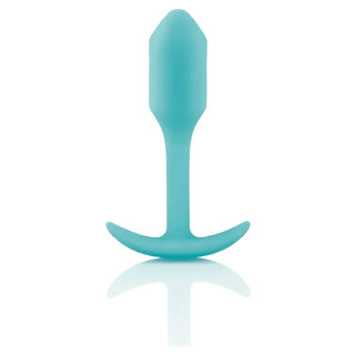 B-Vibe Snug Plug 2 Silicone Weighted Anal Plug - Purple