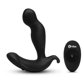b-Vibe 360 Plug Rechargeable Silicone Rotating and Vibrating with Remote Anal Plug
