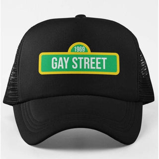 Queerky - Gay Street Cap Inspired By Stonewall Riots And Sesame Street