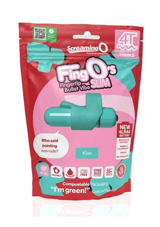 Screaming O 4T FingO Slim Finger Vibrator - Grape