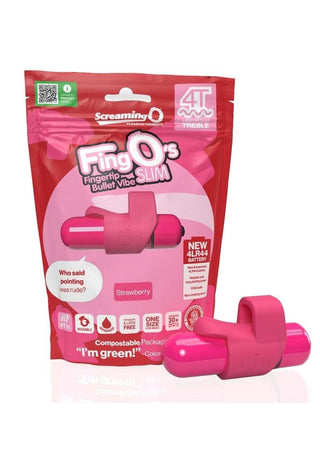 Screaming O 4T FingO Slim Finger Vibrator - Grape