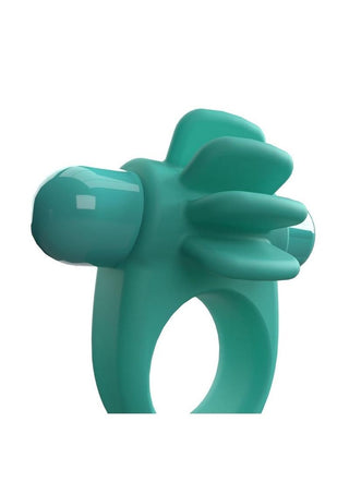 Screaming O - 4T Skooch Vibrating Cock Ring with Clitoral Stimulator - Strawberry